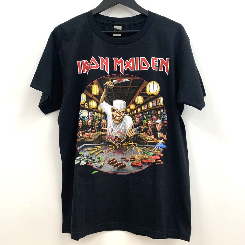アイアン・メイデン 日本公演限定 Future Past Tシャツ/バンドTシャツ《CD部門・山城店》A3857