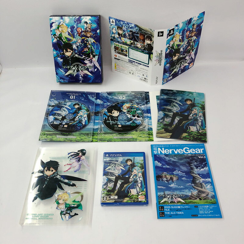 【中古】《ジャンク扱い》《ソフト未開封》ソードアート・オンライン ロスト・ソング 初回限定生産版 PS VITA/プレイステーションヴィータ《ゲーム・山城店》S871