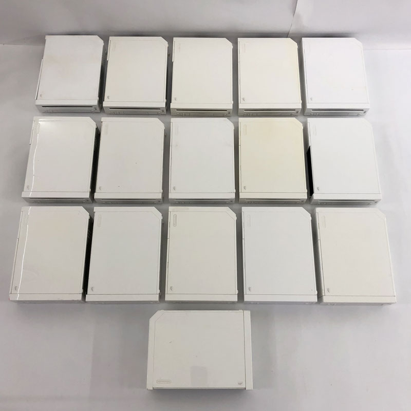 【中古】《ジャンク》Wii シロ 本体のみ 16台セット Nintendo/ウィー《ゲーム・山城店》O8081