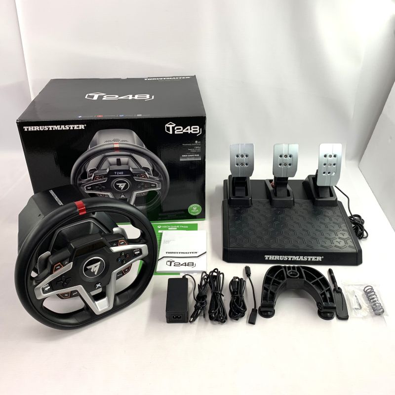 【中古】《ジャンク扱い》スラストマスター レーシングコントローラー T248 周辺機器/Thrustmaster/Xbox Series X/S《ゲーム・山城店》A4216