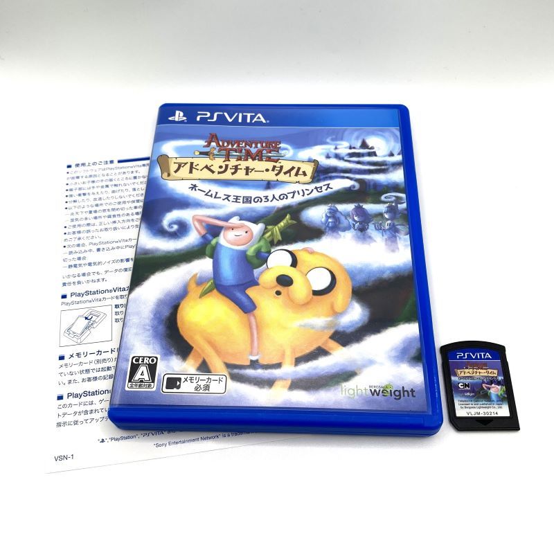 【中古】アドベンチャー・タイム ネームレス王国の3人のプリンセス/PSVita《ゲーム・山城店》B372