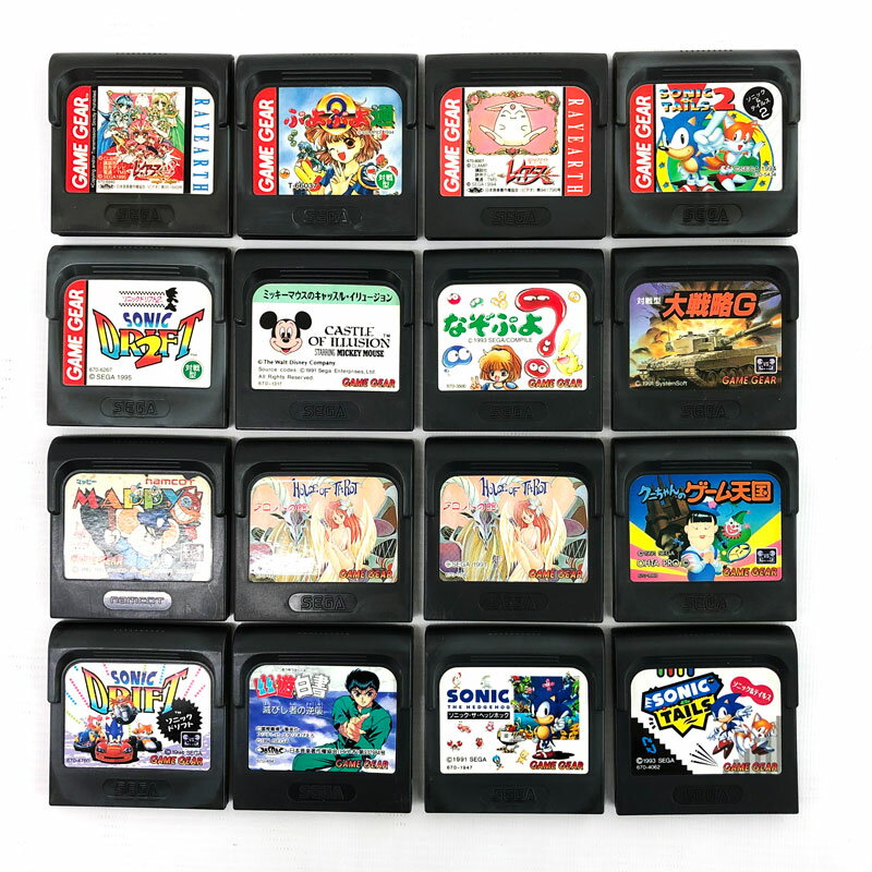楽天市場】セガ ゲームギア ソフト 中古の通販 楽天市場】セガ ゲームギア ソフト 中古の通販