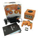 【中古】《ジャンク扱い》《レトロ》ニンテンドーゲームキューブ オレンジ AVケーブル&251ブロックメモリーカード付 動作確認済み/Nintendo Game ...