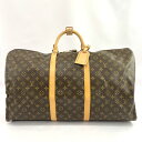 【中古】LOUIS VUITTON ルイヴィトン モノグラム キーポル バンドリエール60 ショルダー/ボストンバッグ《ブランド・山城店》U311