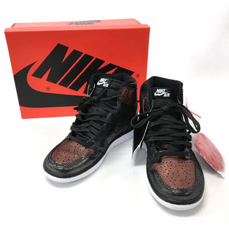 乐天商城 - 【中古】 NIKE ナイキ WMNS AIR JORDAN 1 RETRO HI OG FEARLESS ウィメンズ エアジョーダン 1 レトロ ハイ OG フィアレス 【レディース古着】【山城店】