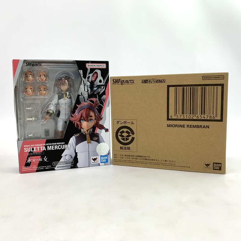 Rakuten - 【中古】《未開封》バンダイ S.H.Figuarts スレッタ・マーキュリー ミオリネ・レンブラン 2体セット 水星の魔女《フィギュア・山城店》◆O9036