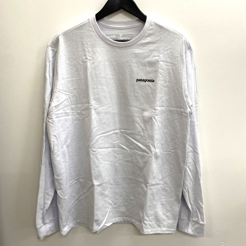 乐天商城 - 【中古】《美品》patagonia パタゴニア L/S P-6 LOGO RESPONSIBILI-TEE ロングスリーブTシャツ サイズ : M/アウトドア《メンズ古着・山城店》Z487