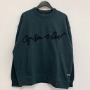 【中古】《美品》G-STAR RAW ジースターロゥ Chenille G-Script Loose Sweater トレーナー サイズ : L/インポート《メ...