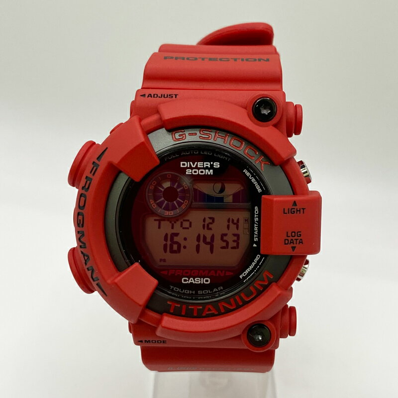 【中古】《美品》G-SHOCK ジーショック FROGMAN フロッグマン 30th記念モデル/GW-8230NT-4JR デジタル/ソーラー《服飾小物・山城店》N268