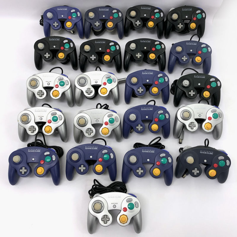 【中古】《ジャンク》ゲームキューブ コントローラ 21点セット 周辺機器/Nintendo GameCube/NGC《ゲーム・山城店》A3365