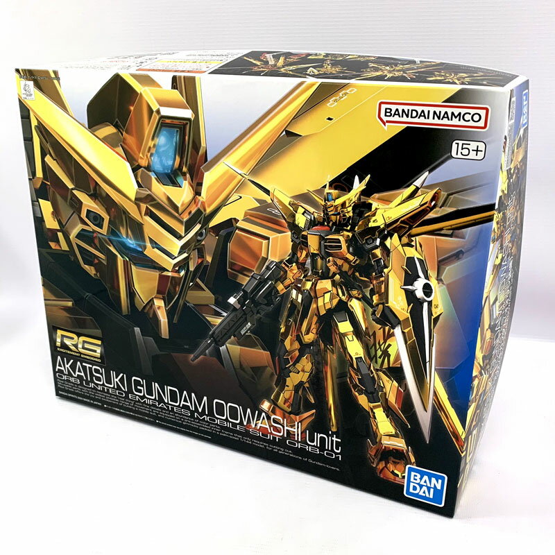 【中古】《未組立》バンダイ RG アカツキガンダム(オオワシ装備) 「機動戦士ガンダムSEED DESTINY」《フィギュア・山城店》O5924