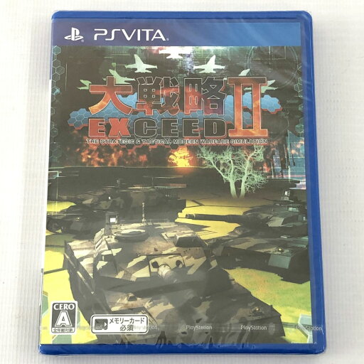 【中古】《未開封》大戦略エクシード2 PS VITA/プレイステーションヴィータ/THE STRATEGIC&TACTICAL《ゲーム・山城店》A3587 【中古】《未開封》大戦略エクシード2 PS VITA/プレイステーションヴィータ/THE STRATEGIC&TACTICAL《ゲーム・山城店》A3587