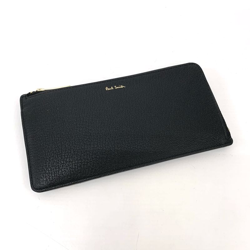 【中古】Paul Smith ポール スミス L字ファスナー 長財布/カラースロット【服飾小物】【山城店】