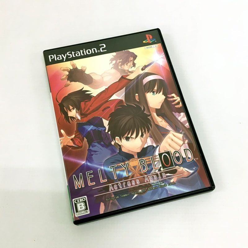 【中古】【クリックポスト発送可】《レトロ》MELTY BLOOD Actress Again ソフトのみ【PS2 ソフト】【ゲーム】【山城店】