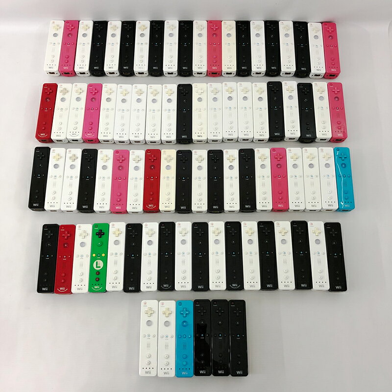 【中古】《ジャンク》《レトロ》Wiiリモコン&amp;リモコンプラス 84本セット 周辺機器/Nintendo/ウィー《ゲーム・山城店》S847
