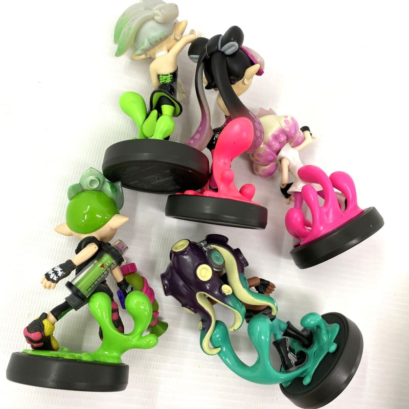 【中古】スプラトゥーンアミーボ 6点セット 周辺機器/Nintendo/シオカラーズ/テンタクルズ《ゲーム・山城店》U965