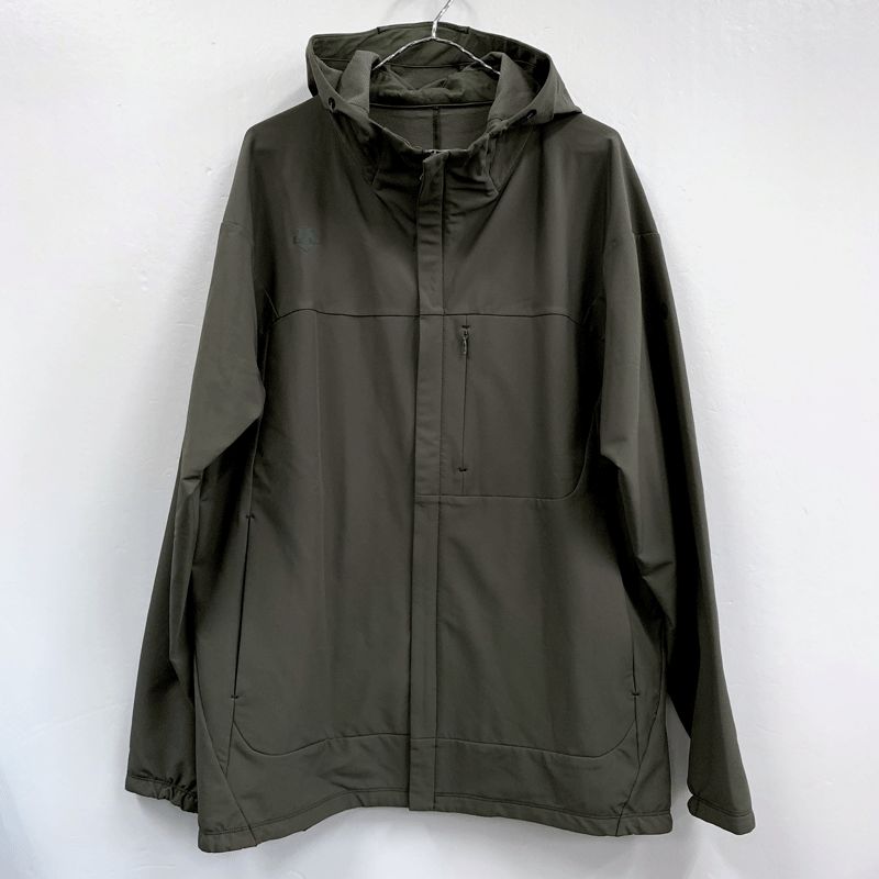 【中古】DESCENTE デサント ストレッチフリース フルジップパーカー/マルチトレーニングウェア/表記サ..