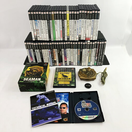 【中古】《ジャンク》プレイステーション2ソフト65本セット 動作未確認/PS2/PlayStation2《ゲーム・山城店》R924 【中古】《ジャンク》プレイステーション2ソフト65本セット 動作未確認/PS2/PlayStation2《ゲーム・山城店》R924