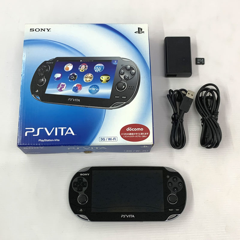 Rakuten - 【中古】《ジャンク扱い》プレイステーションヴィータ PCH-1100 8GBメモリーカード 動作確認済/PS VITA《ゲーム・山城店》Y149