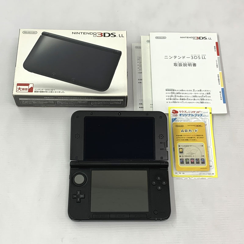 Rakuten - 【中古】《ジャンク扱い》ニンテンドー3DSLL ブラック 動作確認済/Nintendo《ゲーム・山城店》Y155