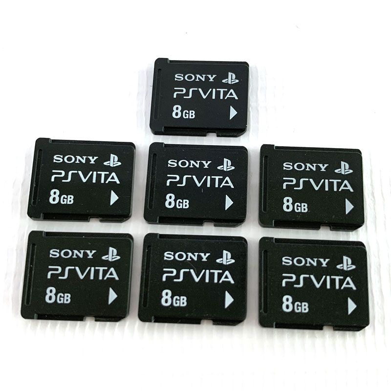 【中古】PlayStation VITA用メモリーカード 8GB 本体のみ 7点セット 周辺機器/プレイステーションヴィータ/SONY《ゲーム・山城店》A1999
