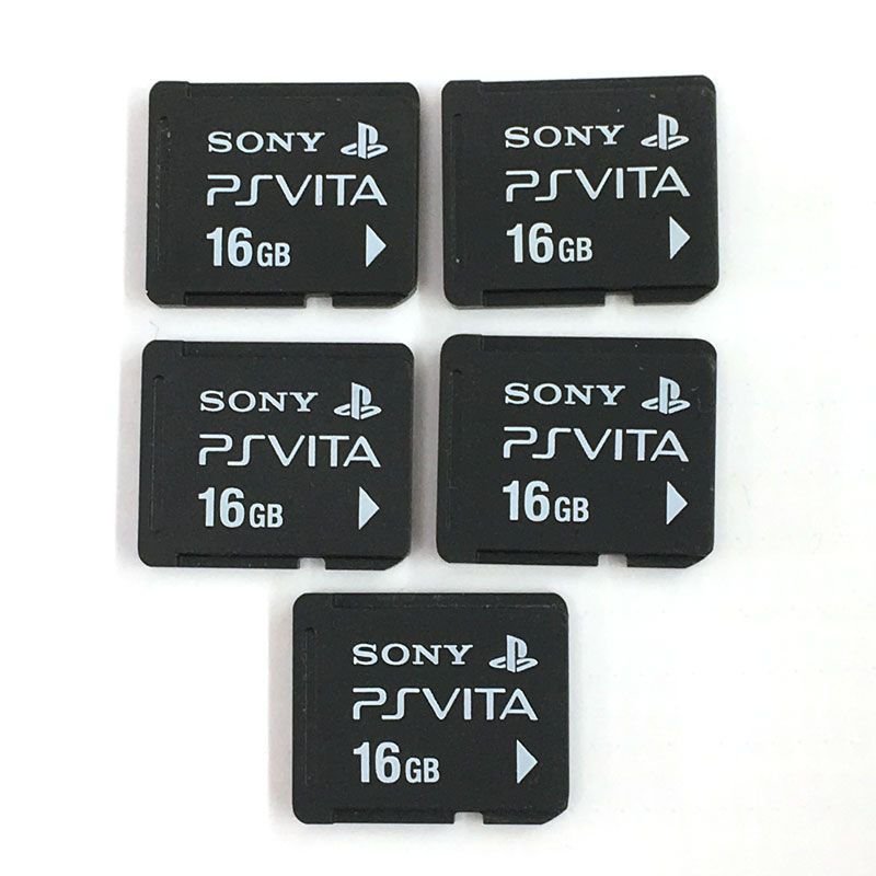 【中古】PlayStation VITA用メモリーカード 16GB 本体のみ 5点セット 周辺機器/プレイステーションヴィータ/SONY《ゲーム・山城店》A1996