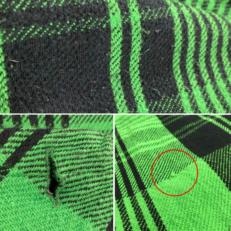 【中古】HYSTERIC GLAMOUR ヒステリックグラマー HYS DEAD BEAR刺繍 長袖ステンカラーシャツ サイズ : Free《レディース古着・山城店》S510