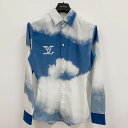 《美品》LOUIS VUITTON ルイヴィトン Cloud Print Long Sleeve Shirt クラウドプリント ロングスリーブ長袖シャツ/20AW サイズ : S/アパレル《ブランド・山城店》A2310