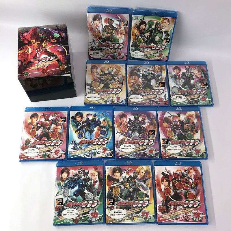 【中古】仮面ライダーOOO オーズ 全12巻セット Blu-ray/特撮《DVD部門・山城店》A2339