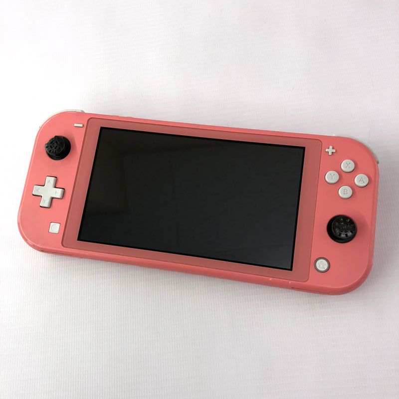 【中古】《ジャンク》ニンテンドースイッチライト コーラル 本体のみ ブルースクリーン Nintendo Switch Lite《ゲーム・山城店》A2366