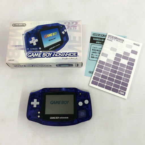 【中古】《ジャンク》《レトロ》ゲームボーイアドバンス ミッドナイトブルー トイザらス限定 GBA/GameBoy Advance《ゲーム・山城店》O7114 【中古】《ジャンク》《レトロ》ゲームボーイアドバンス ミッドナイトブルー トイザらス限定 GBA/GameBoy Advance《ゲーム・山城店》O7114
