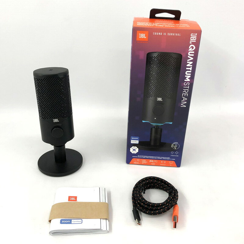 楽天市場】JBL QUANTUM STREAM USBマイク JBLQSTREAMBLKの通販