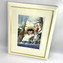 【中古】釣りキチ三平 版画 山上湖のファイト《フィギュア・山城店》◆O3921