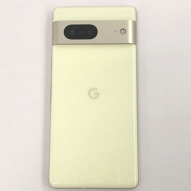 【中古】Softbank Google Pixel 7 128GB レモングラス Pixel7【白ロム】【359099471789460】【利用制限:○】【Android 14】《スマホ・山城店》A2985
