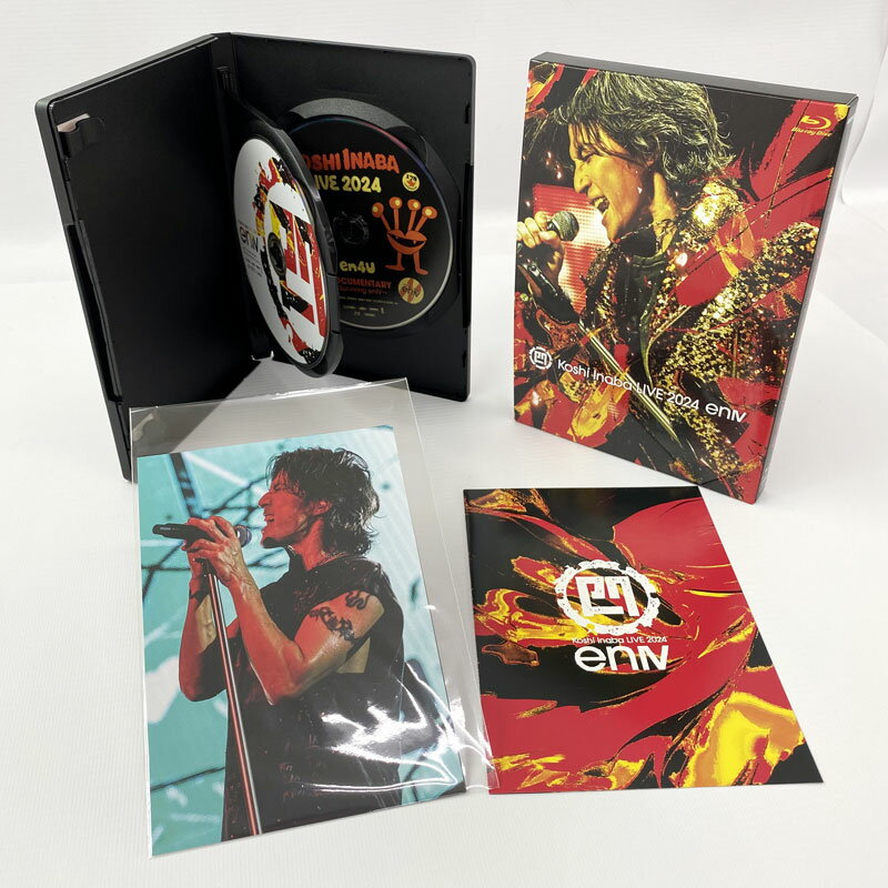 【中古】稲葉浩志 Koshi Inaba LIVE 2024 enIV /Blu-ray《CD部門・山城店》O7253