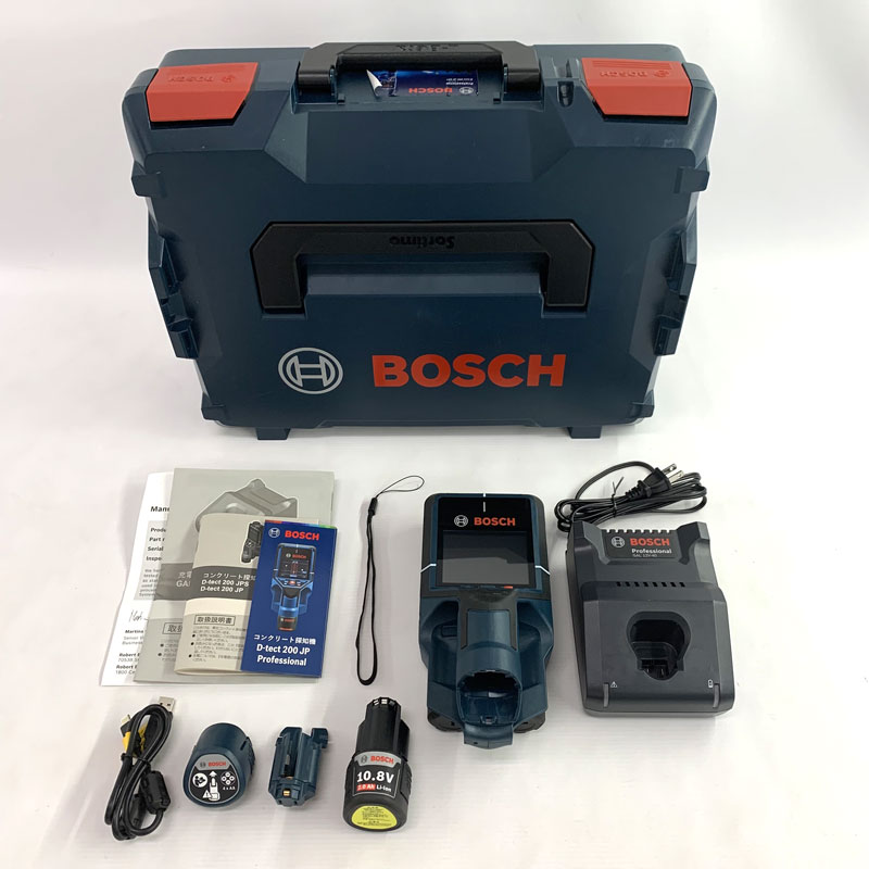 《ジャンク品扱い》 ボッシュ BOSCH D-tect 200 JP コンクリート探知器《家電・山城店》Y262