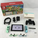 【中古】《ジャンク扱い》ニンテンドースイッチ バッテリー強化型 あつまれ どうぶつの森セット 動作確認済み/Nintendo Switch/あつもり/2020年製《ゲーム・山城店》O7399