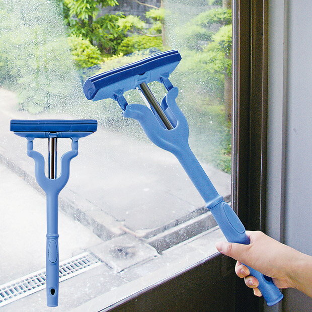 アズマ公式 グングン 吸水 激絞り ワイパー ミニ 全長約43cm PVA素材 浴室 お風呂 風呂場 窓 水切り 水滴 AZ262