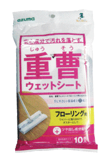 重曹ウェットシートフローリング用ＳＱＡ３８