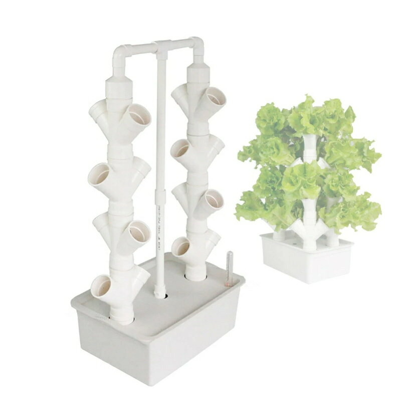 水耕栽培タワーガーデン、水耕栽培システム、室内ハーブ、果物、野菜用 - エアロポニックタワー
