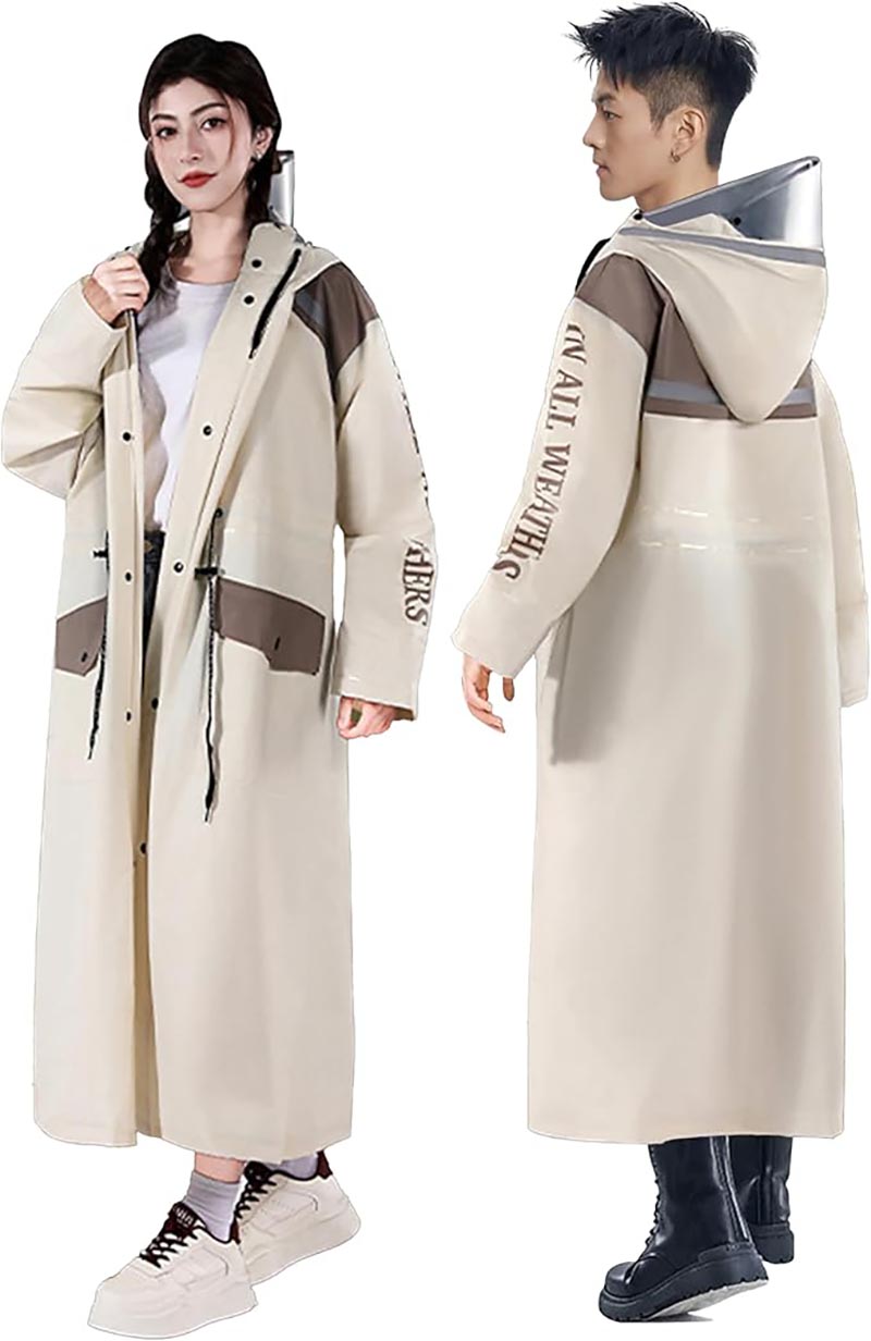 レインコート 自転車 超軽量＆速乾 カッパ リュック対応/反射テープ 多機能 ポンチョ 通勤通学 防風防水 男女兼用