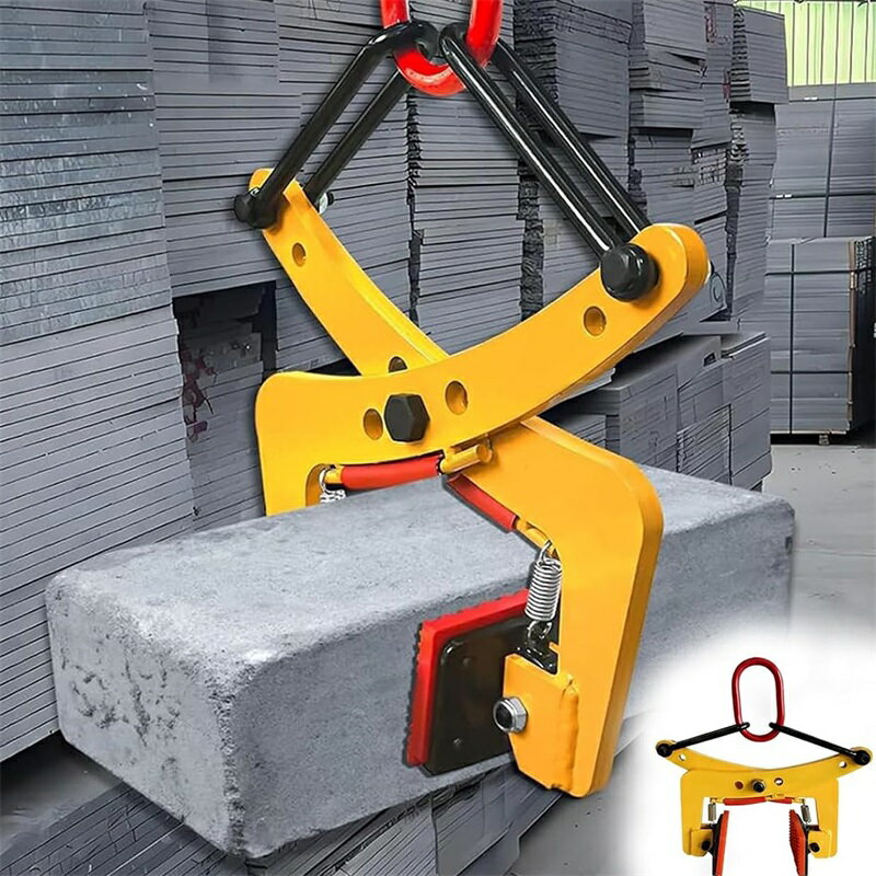 花崗岩吊り上げクランプ、石材吊り上げクランプ、調整可能な開口部40〜300mm、コンクリートブロック、..