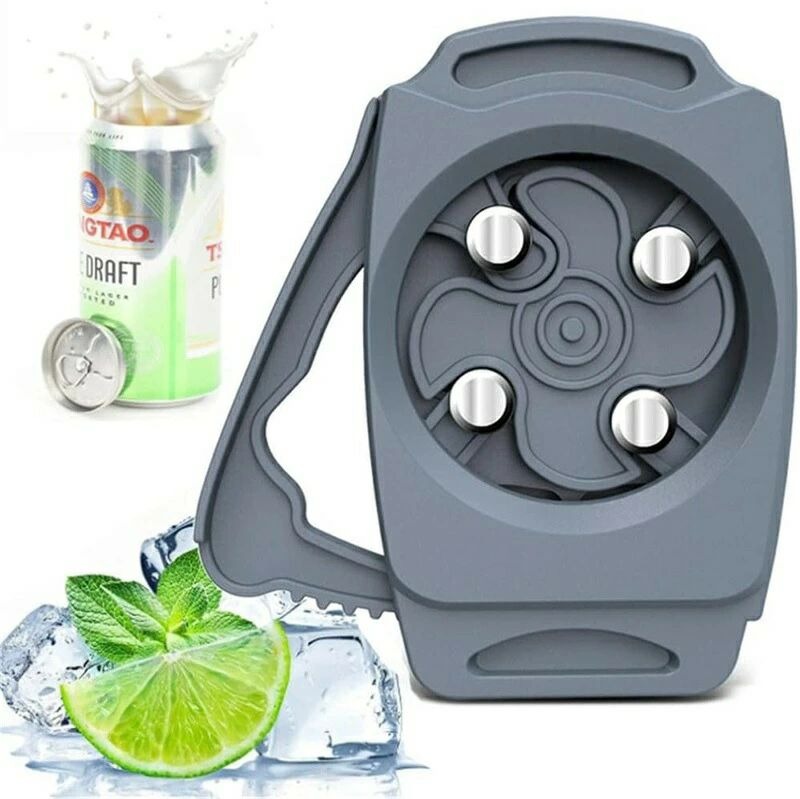 缶切り 簡単 缶切りバーツール 手動 缶切り 安全 軽量 缶オープナー 回転式 缶詰用 飲料缶用 蓋開け 便..