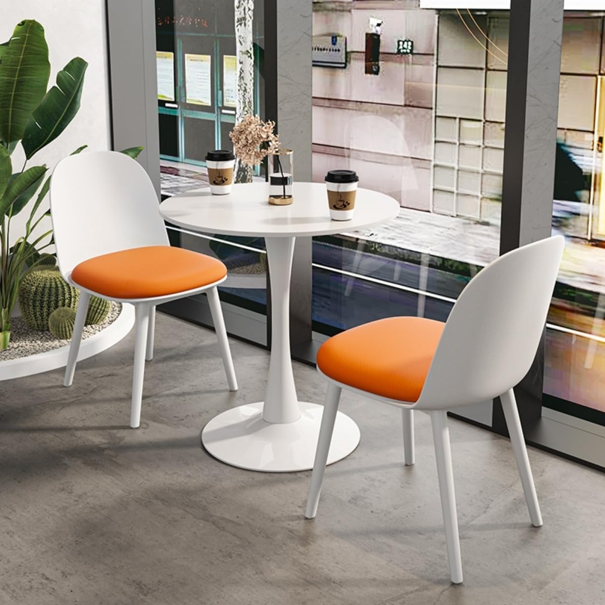 コーヒーテーブル ダイニングテーブル 来客用テーブル 商談用テーブルと椅子のセット シンプルなオフィ..