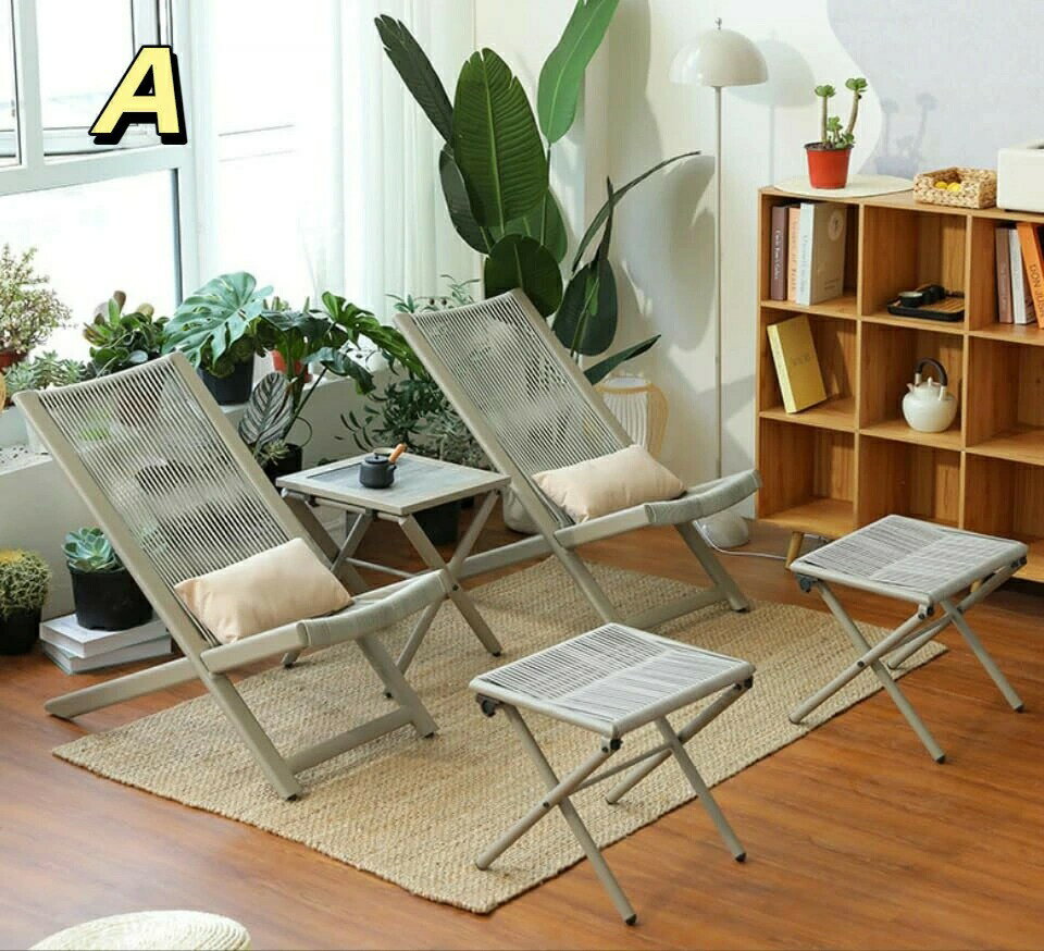 高級 パティオコーヒーテーブル ガーデンファニチャー パティオ 2人掛け 角形 ガーデン チェア 3点 セ..