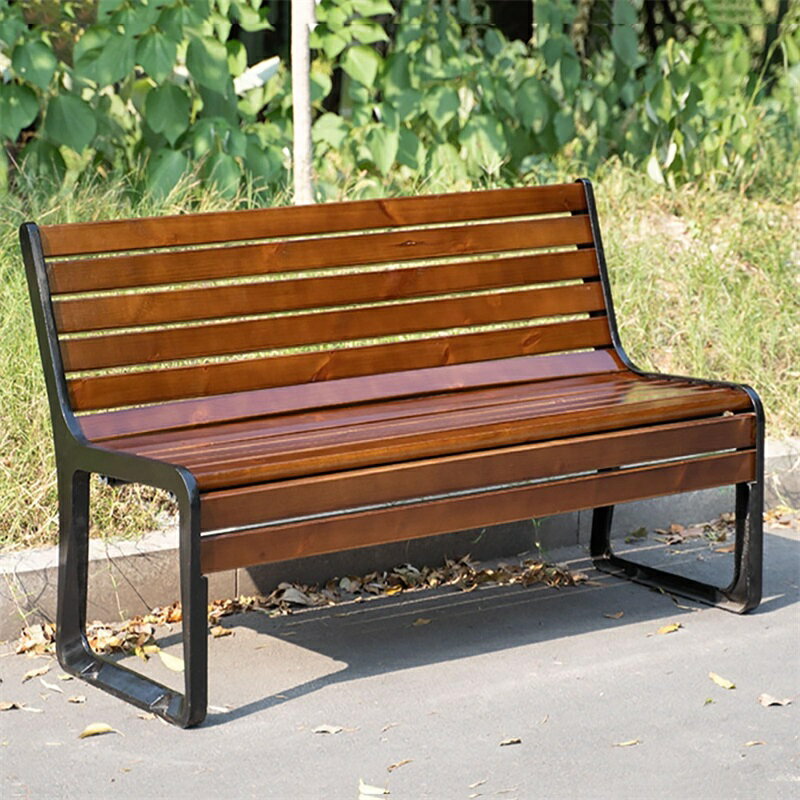 背もたれ付き屋外ベンチ、スラットシート付きガーデンベンチ、2〜3人用メタルパティオベンチ、メタルフレーム、耐候性、880ポンド容量、芝生、ポーチ、裏庭、バルコニ...