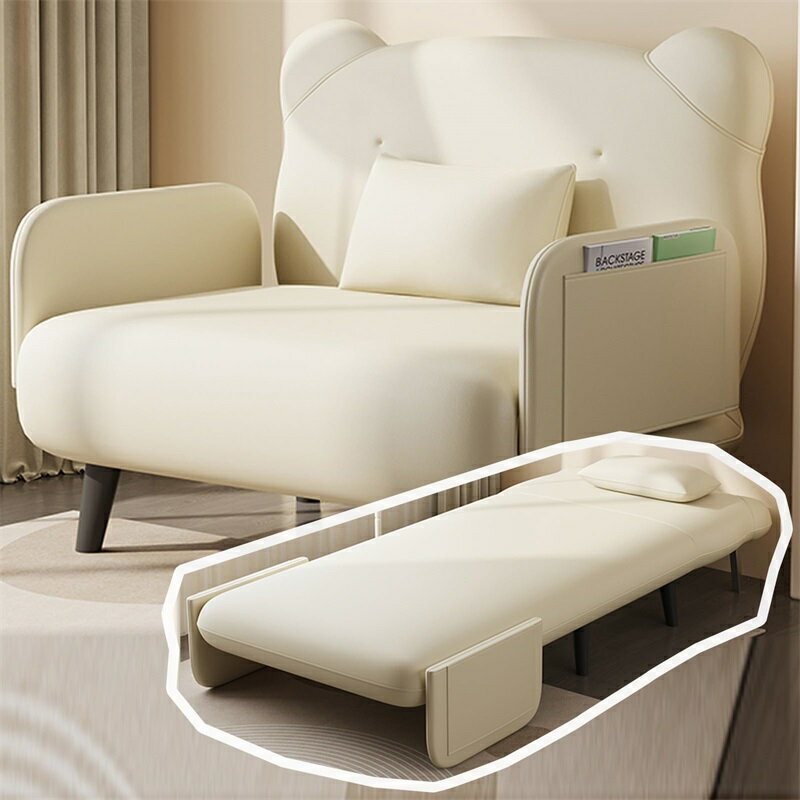ソファーベッド リクライニングチェアー ソファベッド 折りたたみソファベッド クッション付 1人掛け 座椅子 ローソファー ソファーベッド 折りたたみソファー ソファー ミニソファー 一人暮らし 一人用ソファー 折り畳み リクライニング 5段ギア 組立簡単 お手入れ簡単
