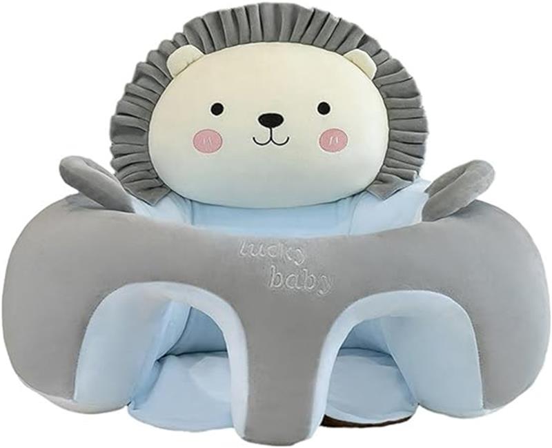 ベビーソファー お座りチェア お座り練習 転倒防止 クッション 安定感満点 幼児 保護 滑り止め かわいい 6ヶ月～12ヶ月 ぬいぐるみ ふわふわ おもちゃ 子供用 椅子 お食事グッズ ベビー 水洗い 椅子 クッション 安定性 安全 ベビー用品