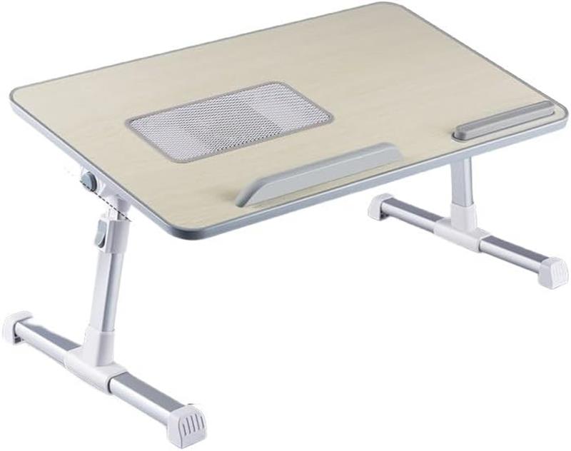 折りたたみテーブル パソコンテーブル ベッドテーブル 膝上テーブルノートパソコンスタンド ベッドテーブル パソコン台 pc台腕保護 角度調節可能 大容量表面 多機能 軽量 机上台 勉強 食事 一人暮らし