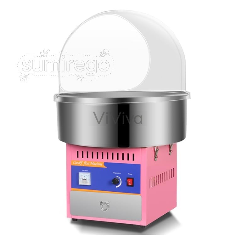 【8 月期間限定！ポイント 5 倍~】わたあめ機 わたがし機 電気 1000wハイパワーモーター ステンレス鋼 全自動 品グレード素材 わたあめメーカー わたあめ機 わたがし機 綿菓子機 綿菓子製造機 簡単操作 手入れが簡単 こどもの日 誕生日プレゼント おもちゃ家電 調理器具